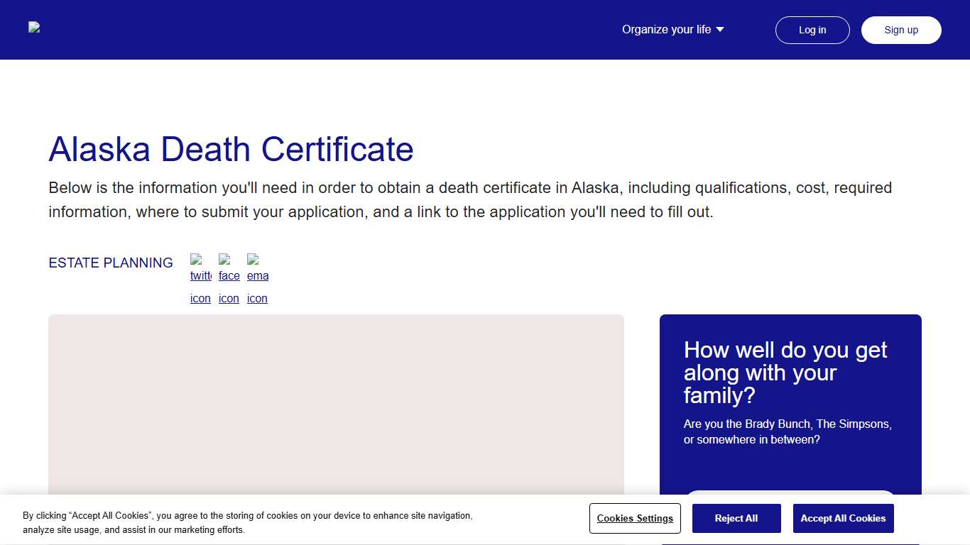Alaska Death Certificate Everplans